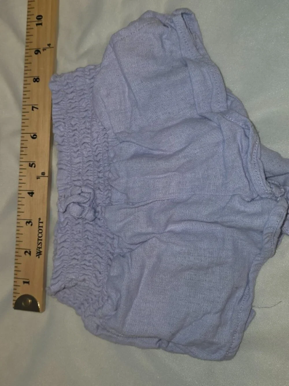 ReWash Shirt Shorts Set Little Girls XS Linen Blend Flutter Tank Top